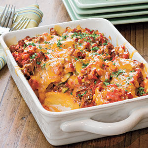 beef polenta casserole